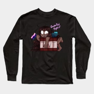 Herobette says Genderfluid Rights Long Sleeve T-Shirt